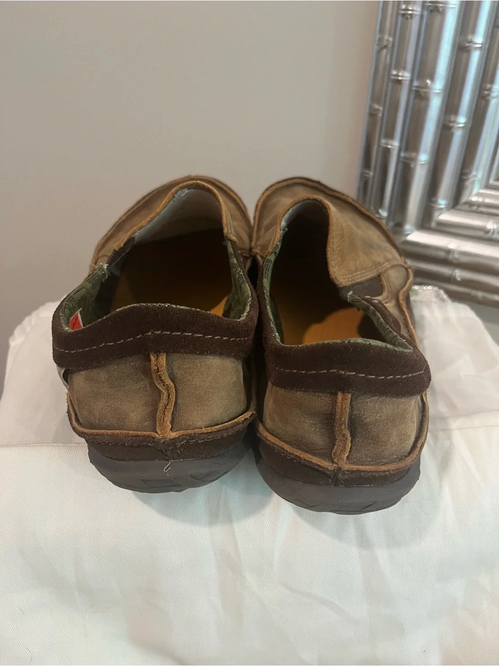 Cushe Men's Slip-On Casual Leather Shoes in Brown